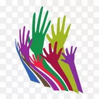 叶图形设计手指标志剪贴画-空若网 叶图形设计手指标志剪贴画-空若网