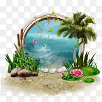 博客爱情剪贴画-海洋边界-空若网 博客爱情剪贴画-海洋边界-空若网