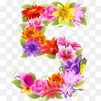 花卉设计花卉数量剪贴画-花-空若网 花卉设计花卉数量剪贴画-花-空若网