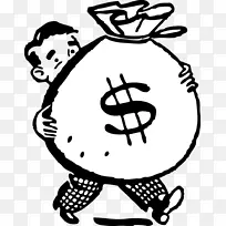 美元签名钱夹艺术-南瓜线画-空若网 美元签名钱夹艺术-南瓜线画-空若网