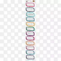 线点字体线-空若网 线点字体线-空若网