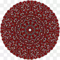 圆对称点红m型圆-空若网 圆对称点红m型圆-空若网