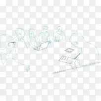 手指线艺术素描设计-空若网 手指线艺术素描设计-空若网