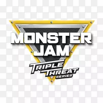 “怪物果酱三重威胁”系列节目由“怪物卡车标志-卡车”播出。-空若网 “怪物果酱三重威胁”系列节目由“怪物卡车标志-卡车”播出。-空若网