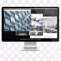 电脑显示器显示广告多媒体设计-空若网 电脑显示器显示广告多媒体设计-空若网