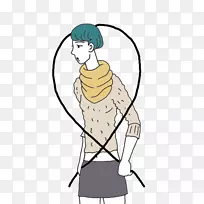 线条艺术手指卡通片艺术-茶具-空若网 线条艺术手指卡通片艺术-茶具-空若网