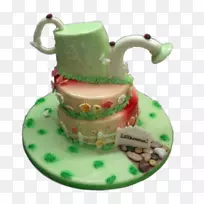 陶瓷蛋糕装饰茶壶杯蛋糕-空若网 陶瓷蛋糕装饰茶壶杯蛋糕-空若网