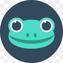 青蛙电脑图标变色龙封装后记剪辑艺术青蛙-空若网 青蛙电脑图标变色龙封装后记剪辑艺术青蛙-空若网