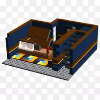 乐高数码设计师模块化设计面包店.砖地板-空若网 乐高数码设计师模块化设计面包店.砖地板-空若网