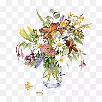 水彩画:花卉第一步绘画水彩画艺术水彩画花卉-空若网 水彩画:花卉第一步绘画水彩画艺术水彩画花卉-空若网