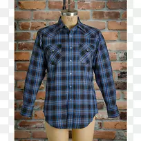 法兰绒帆布牛仔布衬衫-空若网 法兰绒帆布牛仔布衬衫-空若网