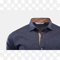 衬衫领格子袖扣.连衣裙-空若网 衬衫领格子袖扣.连衣裙-空若网