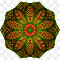 绿色对称图案-空若网 绿色对称图案-空若网