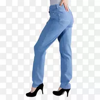 牛仔裤牛仔布腰直裤-空若网 牛仔裤牛仔布腰直裤-空若网