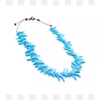 青绿色项链体饰字体项链-空若网 青绿色项链体饰字体项链-空若网