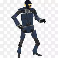 电动蓝色机器人-空若网 电动蓝色机器人-空若网