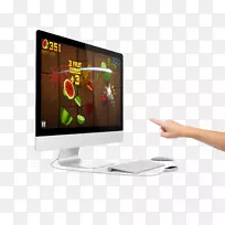 跳跃运动液晶电视手势识别运动控制器计算机监视器计算机-空若网 跳跃运动液晶电视手势识别运动控制器计算机监视器计算机-空若网