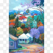 布拉姆博露台画莱斯布里奇画廊丙烯酸涂料丁字诺油漆-空若网 布拉姆博露台画莱斯布里奇画廊丙烯酸涂料丁字诺油漆-空若网