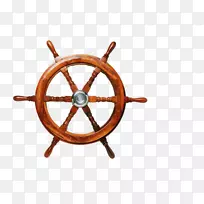 船舶的方向盘插图-无拉舵-空若网 船舶的方向盘插图-无拉舵-空若网