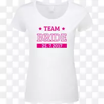 t恤袖颈字体-团队新娘-空若网 t恤袖颈字体-团队新娘-空若网