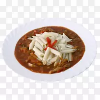 秋葵泰国料理肉汁咖喱汤-空若网 秋葵泰国料理肉汁咖喱汤-空若网