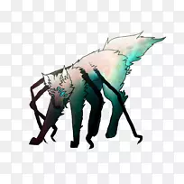 鹿、马、树、鹿-空若网 鹿、马、树、鹿-空若网