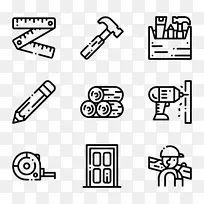 电脑图标爱好图标设计.木匠-空若网 电脑图标爱好图标设计.木匠-空若网