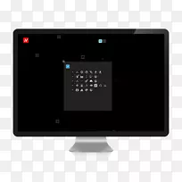 计算机监视器输出设备多媒体设计-空若网 计算机监视器输出设备多媒体设计-空若网