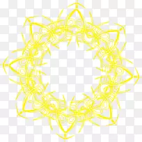 线条艺术叶字体-空若网 线条艺术叶字体-空若网