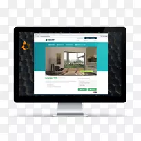 电脑显示器电脑软件显示广告设计-空若网 电脑显示器电脑软件显示广告设计-空若网