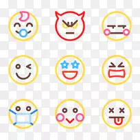 笑脸线短信字体-笑脸-空若网 笑脸线短信字体-笑脸-空若网