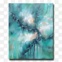 水彩画现代艺术丙烯酸涂料-空若网 水彩画现代艺术丙烯酸涂料-空若网