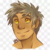 肉食鼻棕色头发夹艺术.鼻子-空若网 肉食鼻棕色头发夹艺术.鼻子-空若网