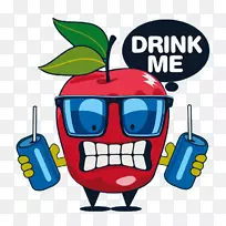 印花T恤袖苹果创意卡通-空若网 印花T恤袖苹果创意卡通-空若网