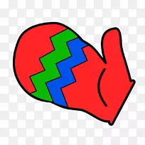 自由内容手套剪贴画.手套轮廓-空若网 自由内容手套剪贴画.手套轮廓-空若网