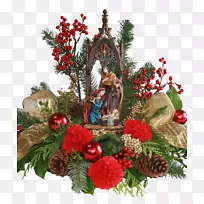 花卉设计圣诞节装饰剪花植物.设计-空若网 花卉设计圣诞节装饰剪花植物.设计-空若网
