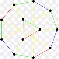 三角形点图着色-空若网 三角形点图着色-空若网