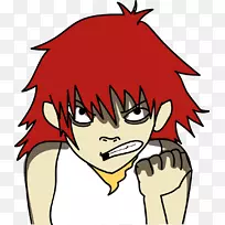 鼻子智人线艺术剪贴画-看她-空若网 鼻子智人线艺术剪贴画-看她-空若网