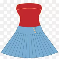 钴蓝连衣裙-空若网 钴蓝连衣裙-空若网