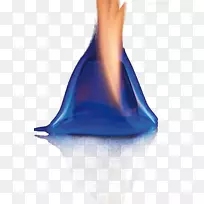 液态水颈-蓝色冰上燃烧的火焰-空若网 液态水颈-蓝色冰上燃烧的火焰-空若网