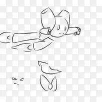 手指线艺术食肉动物素描飞行机器人-空若网 手指线艺术食肉动物素描飞行机器人-空若网