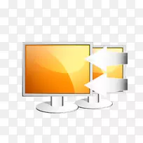 电脑显示器显示装置.黄色电脑屏幕-空若网 电脑显示器显示装置.黄色电脑屏幕-空若网