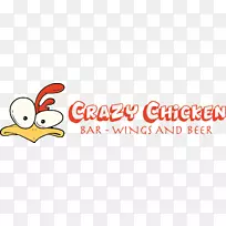 鸡作为食物水牛翼标志啤酒疯狂鸡-空若网 鸡作为食物水牛翼标志啤酒疯狂鸡-空若网