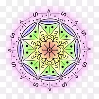 视觉艺术圈对称剪贴画曼陀罗画-空若网 视觉艺术圈对称剪贴画曼陀罗画-空若网