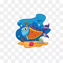 卡通片艺术-海床鱼-空若网 卡通片艺术-海床鱼-空若网