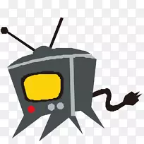 电视剪辑艺术彩绘黑色电视-空若网 电视剪辑艺术彩绘黑色电视-空若网
