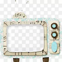 相框工作人员电视.剪纸电视-空若网 相框工作人员电视.剪纸电视-空若网