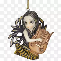 仙女离奇:茉莉花贝克特-格里菲斯雕像弹琴仙女的艺术-空若网 仙女离奇:茉莉花贝克特-格里菲斯雕像弹琴仙女的艺术-空若网