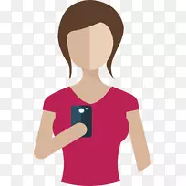 移动电话Android应用程序包手持设备WhatsApp-玩手机的女人-空若网 移动电话Android应用程序包手持设备WhatsApp-玩手机的女人-空若网