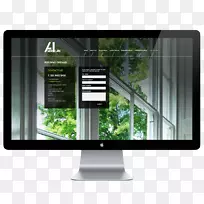 电脑显示器显示广告多媒体设计-空若网 电脑显示器显示广告多媒体设计-空若网